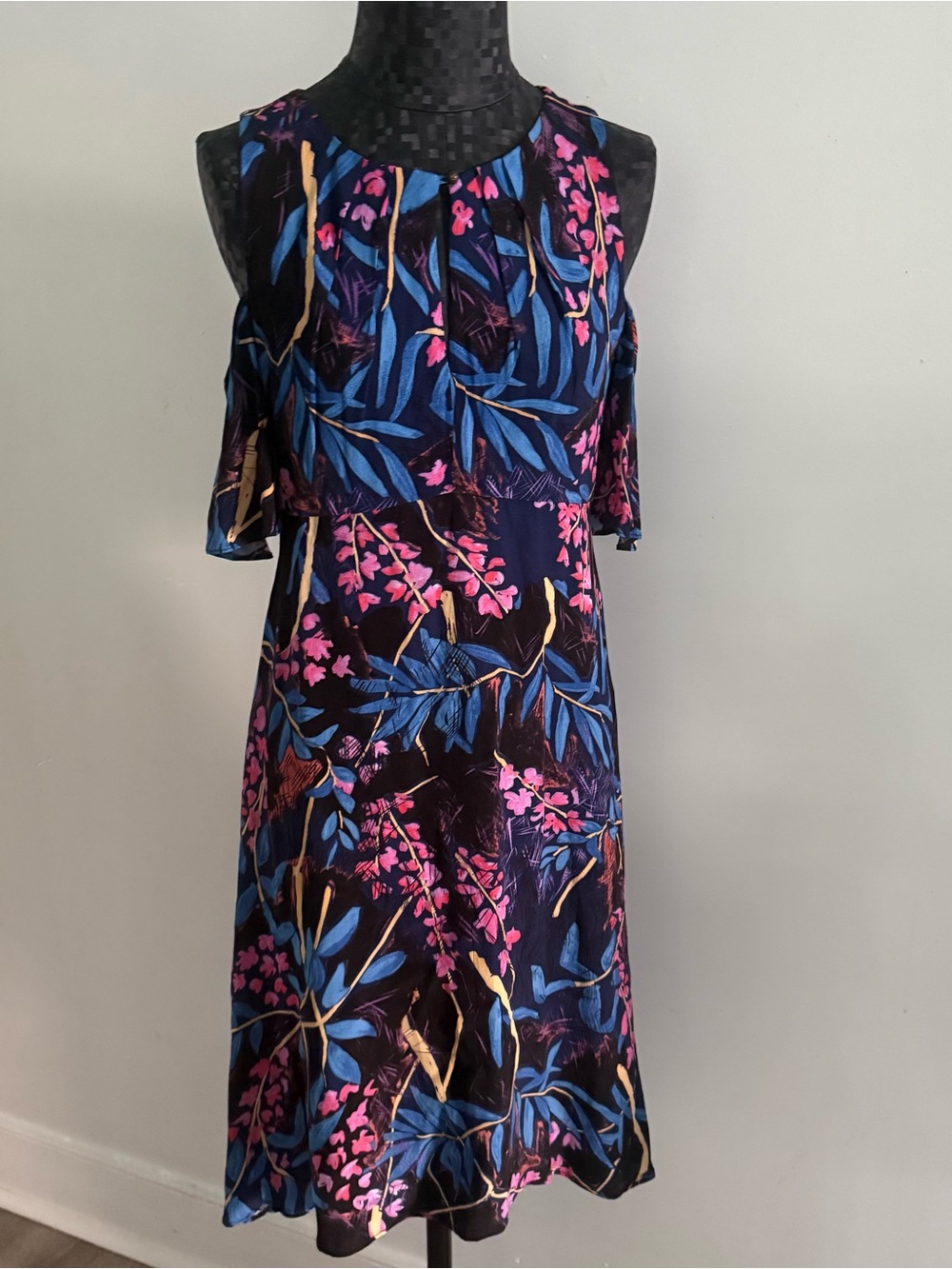 Anthropologie Maeve Elia Cold Shoulder Dress